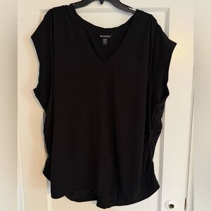 Athleta Plus Size 3X Black T-shirt